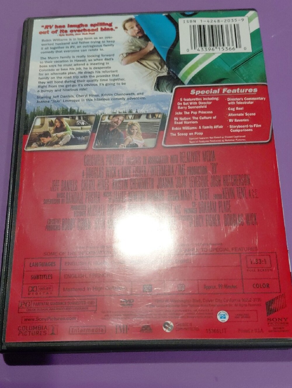 Robin Williams RV (DVD) - Picture 2 of 3
